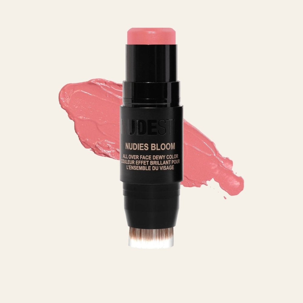 NUDESTIX Nudies Bloom Multi-Use Blush Tint in Cherry Blossom Babe, 7g/0.25oz - Picture 6 of 11